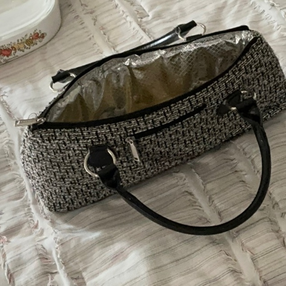 Primeware Wine bag in Black Tweed - Picture 6 of 7
